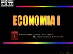 ECONOMIA I - slide 1