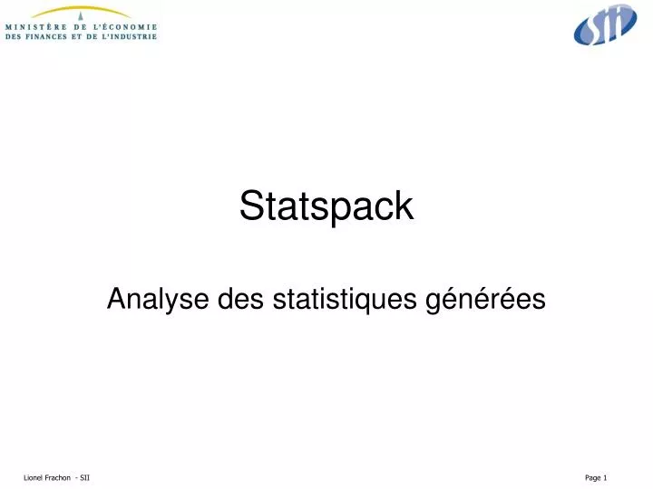 statspack