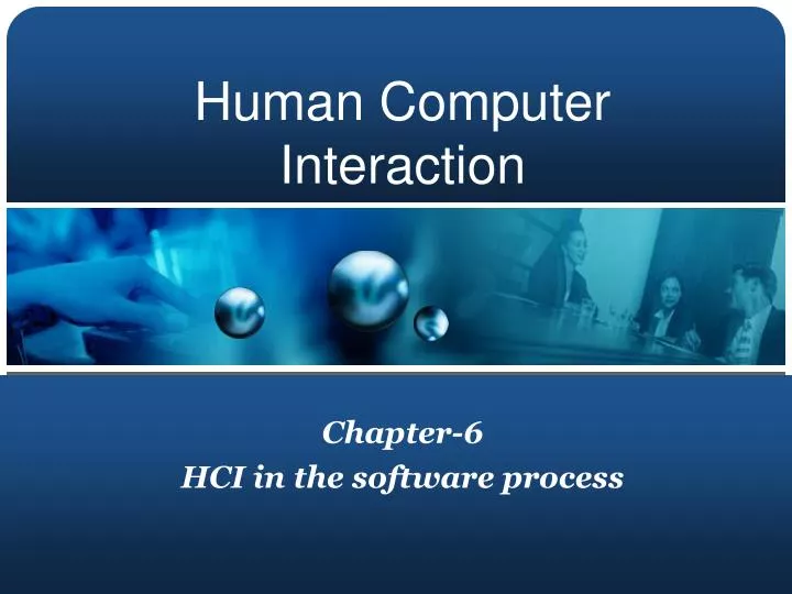 chapter 6 hci in the software process
