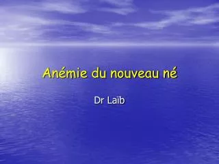 an mie du nouveau n