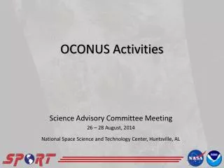 OCONUS Activities