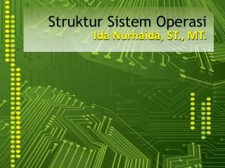 struktur sistem operasi