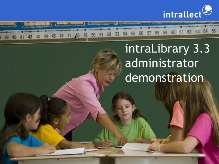 intralibrary 3 3 administrator demonstration
