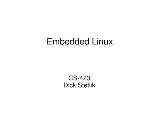 Embedded Linux