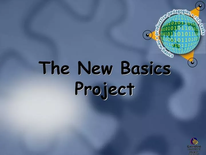 the new basics project