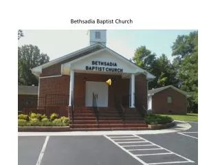Bethsadia Baptist Church