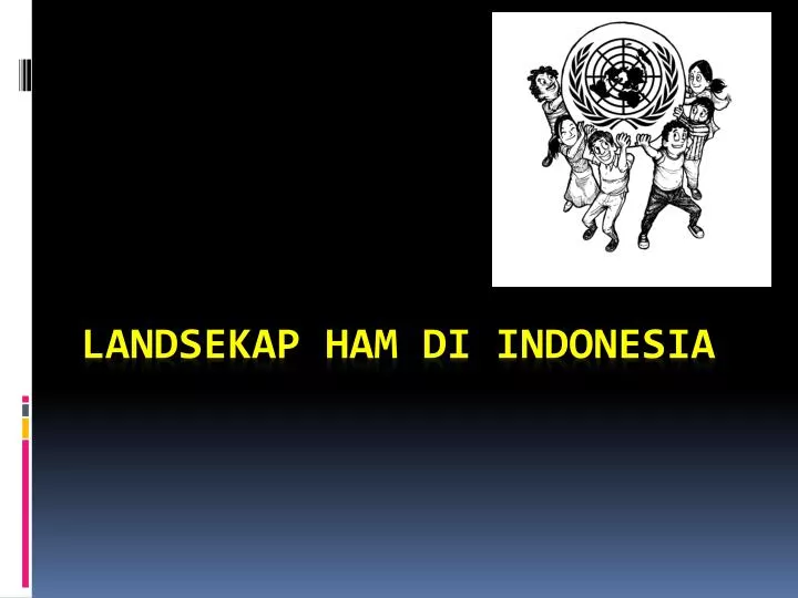 landsekap ham di indonesia