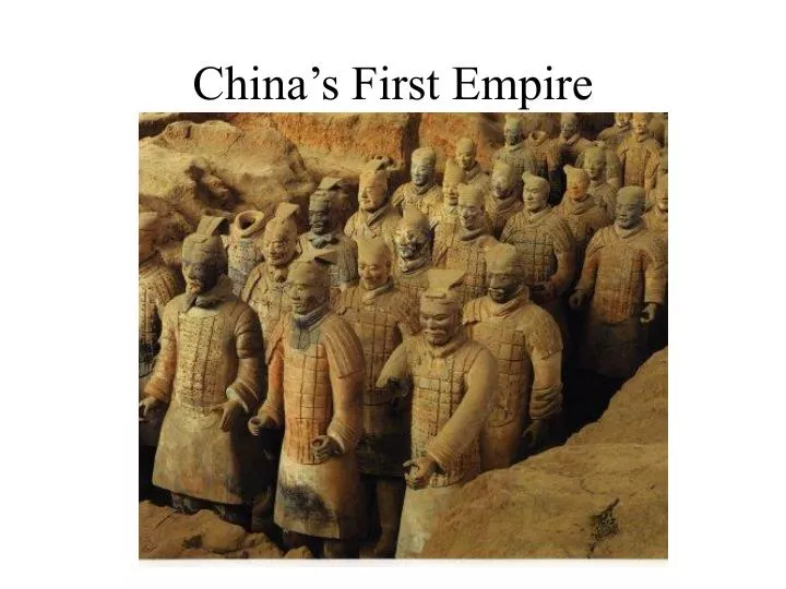china s first empire