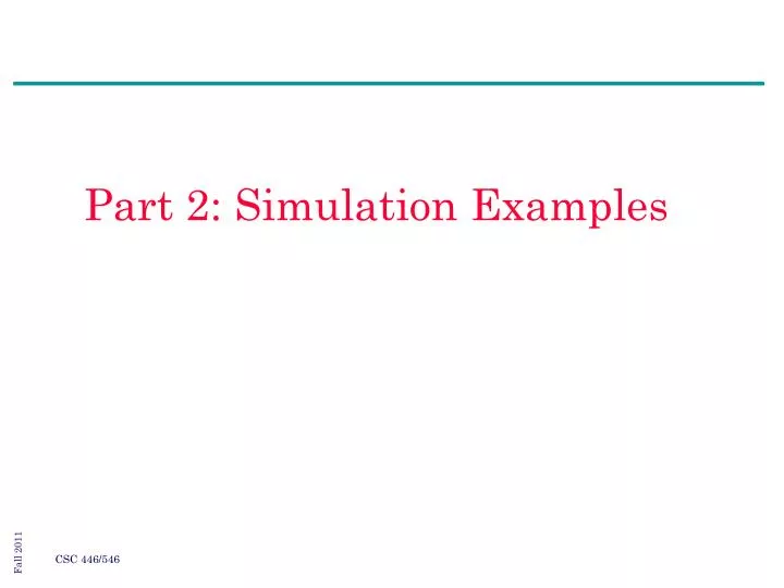 part 2 simulation examples