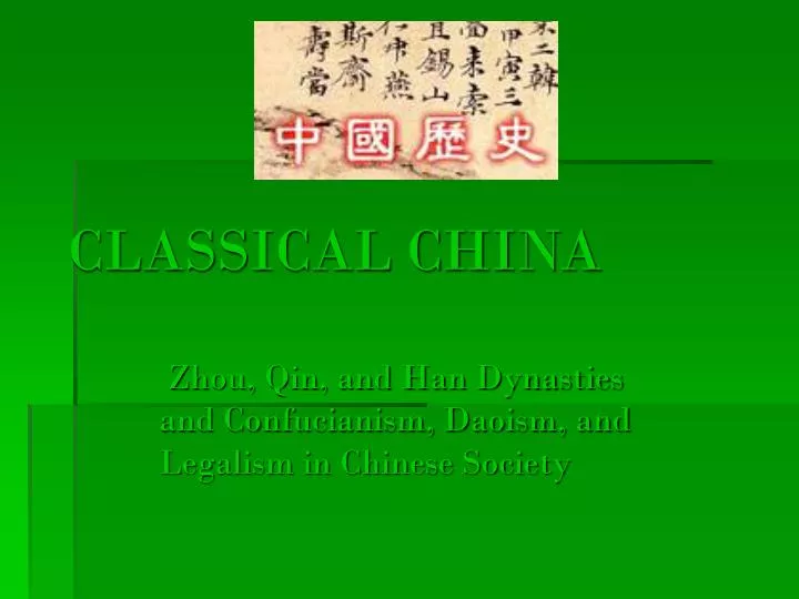 classical china
