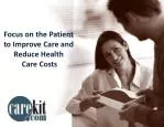 Care Kits - slide 1