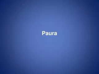 paura