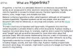 ET710 What are Hyperlinks? - slide 1