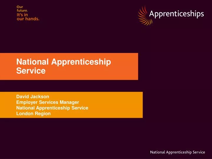 national apprenticeship service