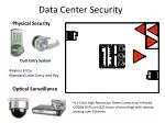 Data Center Security - slide 1