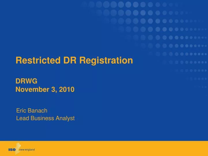 restricted dr registration drwg november 3 2010