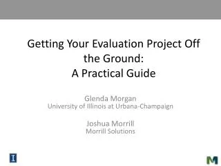 Getting Your Evaluation Project Off the Ground: A Practical Guide