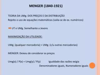 menger 1840 1921