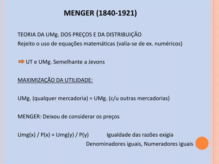 menger 1840 1921