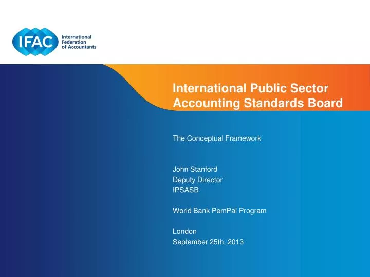 international public sector accounting standards board