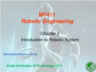 MT411 Robotic Engineering