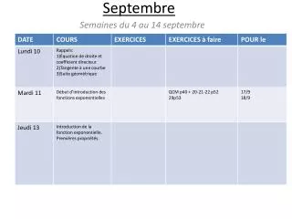 septembre
