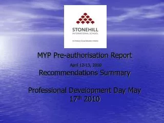 MYP Pre-auth Report