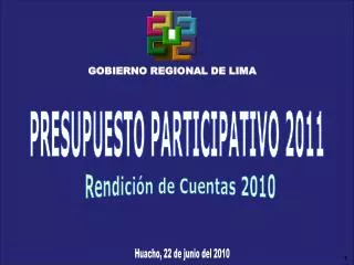 gobierno regional de lima