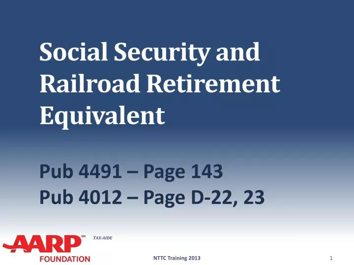 social security and railroad retirement equivalent
