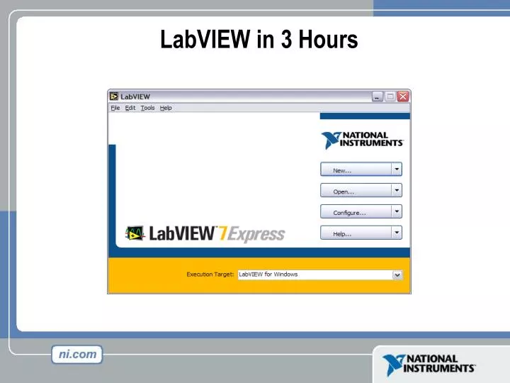 labview in 3 hours