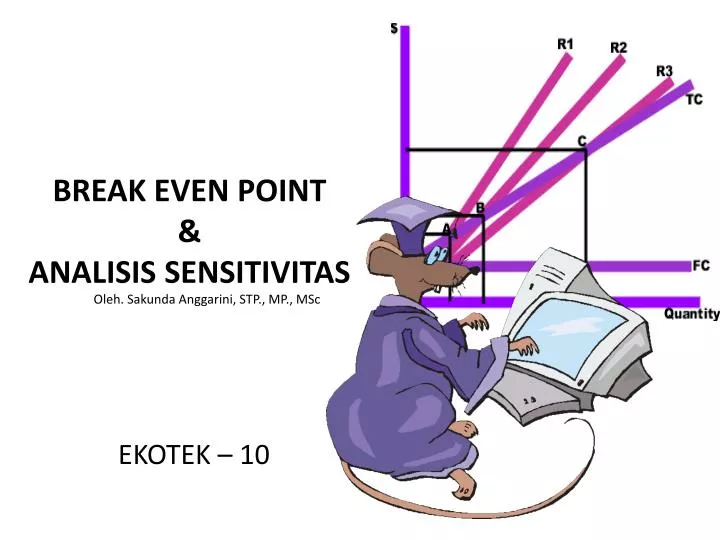 break even point analisis sensitivitas