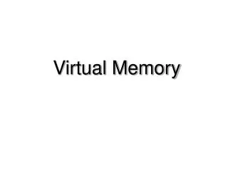 virtual memory