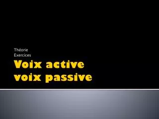 th orie exercices