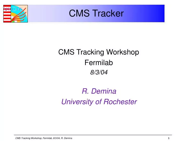 cms tracker