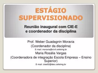 PPT - Estágio Supervisionado PowerPoint Presentation, Free Download ...