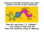 Nanoscale Protein Dynamics: Long-Range Allostery Unveiled by Neutron Spin Echo Spectroscopy - slide 1