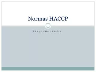 normas haccp