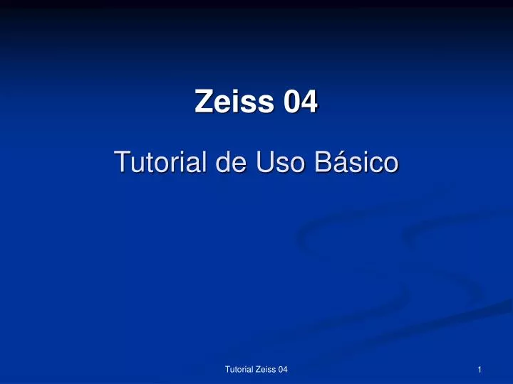 tutorial de uso b sico