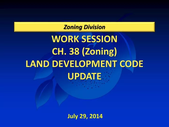 zoning division