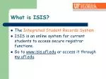 What is ISIS? - slide 1