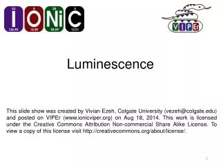 Luminescence