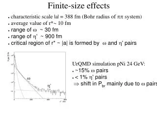 Finite-size effects