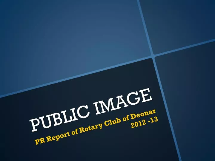 public image