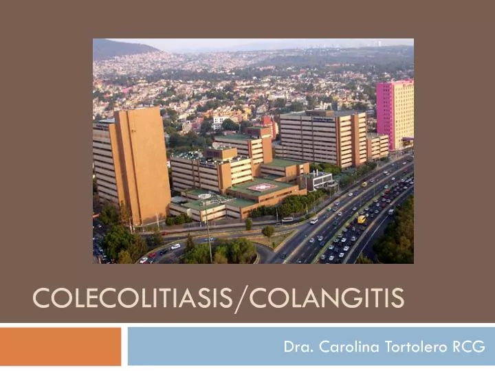 colecolitiasis colangitis