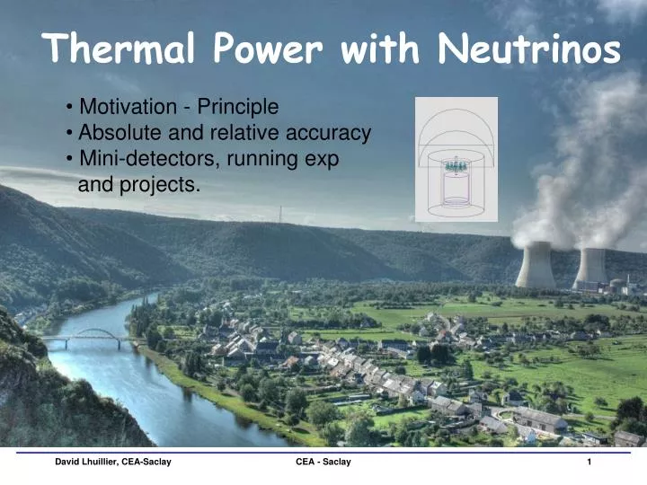 thermal power with neutrinos