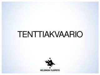 tenttiakvaario