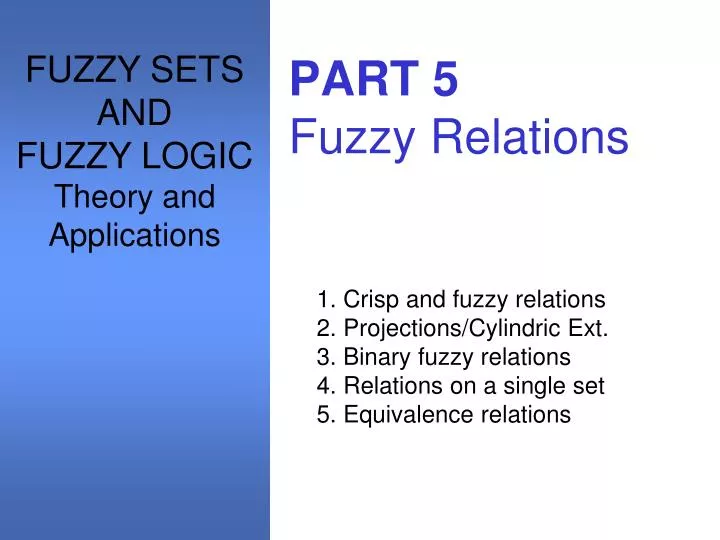 part 5 fuzzy relations