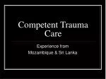 Competent Trauma Care