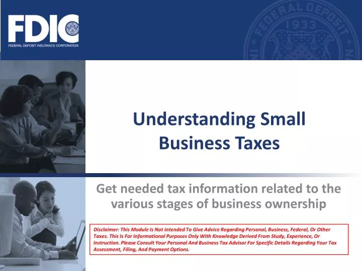 understanding small business taxes