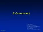 E-Government - slide 1